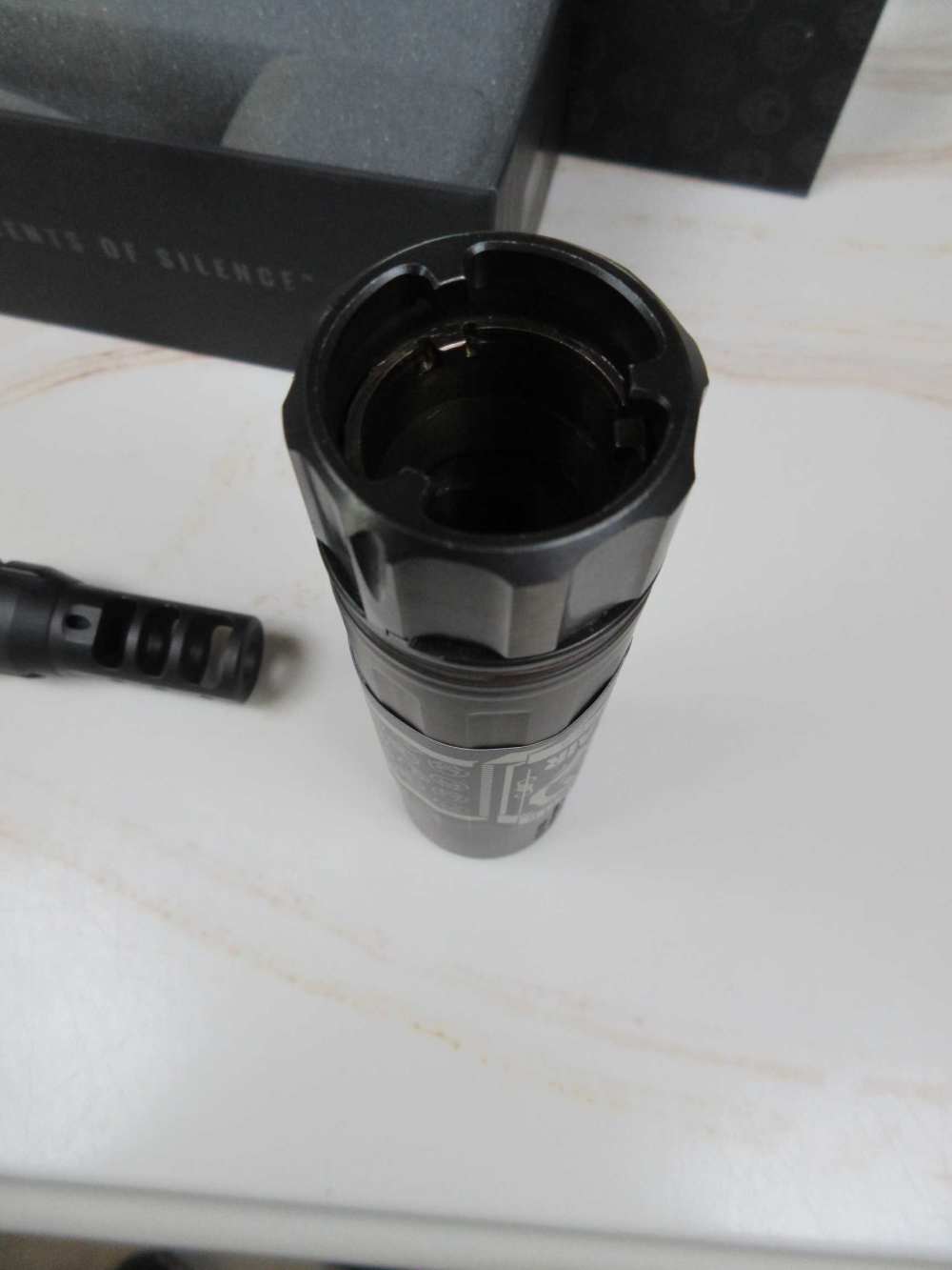 Dead Air Armament Sandman-K Black 7.62 5.4-inch Suppressor-img-3