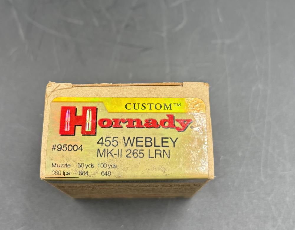 455 WEBLEY MK-II 265 LRN #95004 20 RDS-img-0