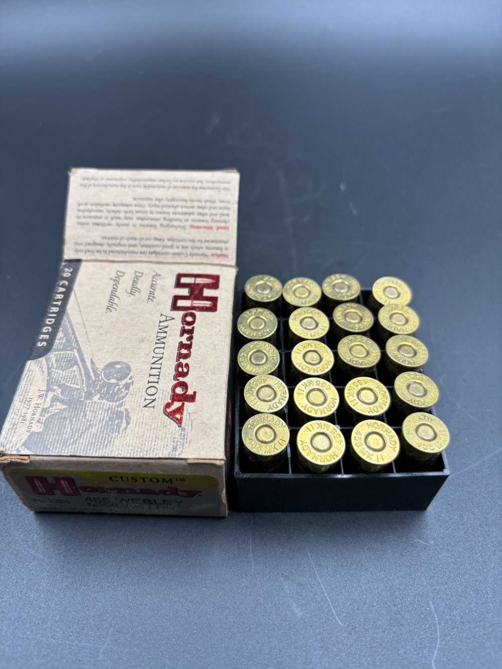 455 WEBLEY MK-II 265 LRN #95004 20 RDS-img-1