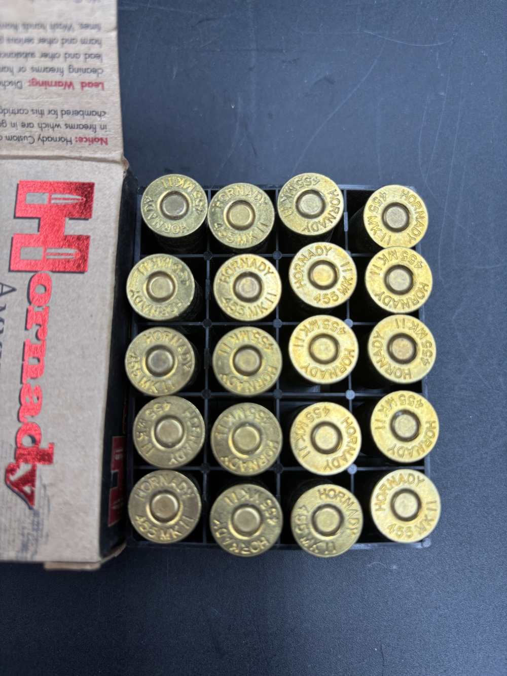 455 WEBLEY MK-II 265 LRN #95004 20 RDS-img-2