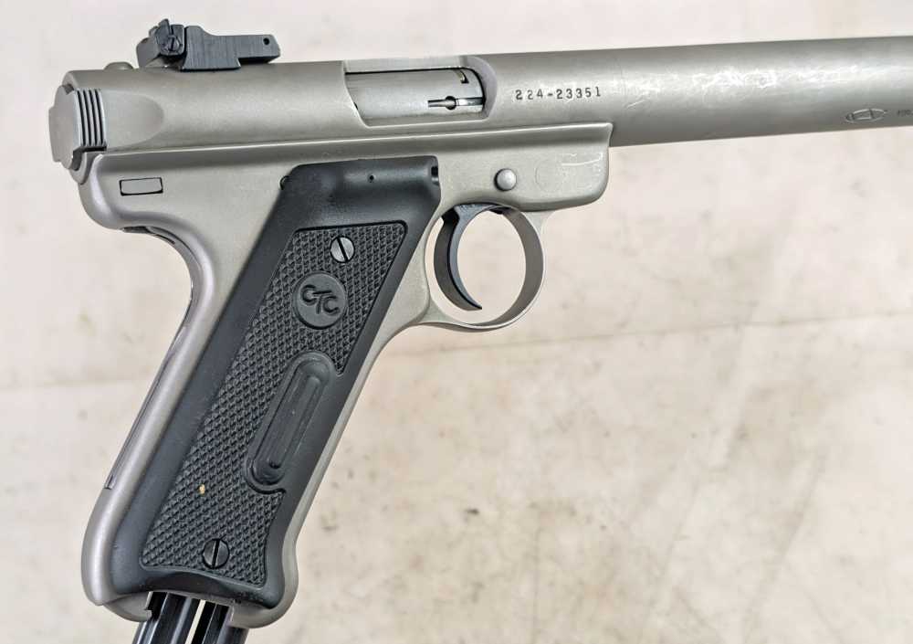 2000 AWC Amphibian S Ruger Mark II Integral 22LR Supressed Pistol CTC Grips-img-5