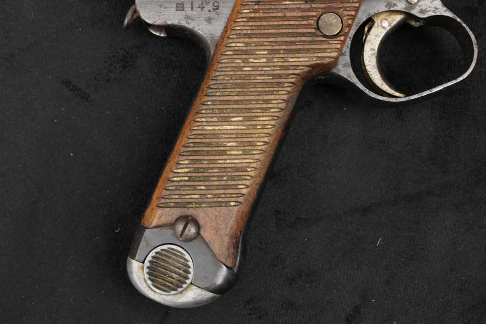 1939 Japanese Type 14 Nambu 8mm Nagoya Arsenal Small Trigger Guard Holster-img-5