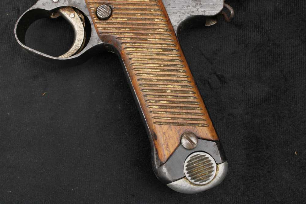 1939 Japanese Type 14 Nambu 8mm Nagoya Arsenal Small Trigger Guard Holster-img-10