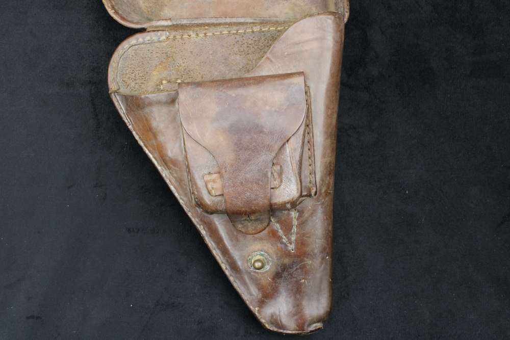 1939 Japanese Type 14 Nambu 8mm Nagoya Arsenal Small Trigger Guard Holster-img-31