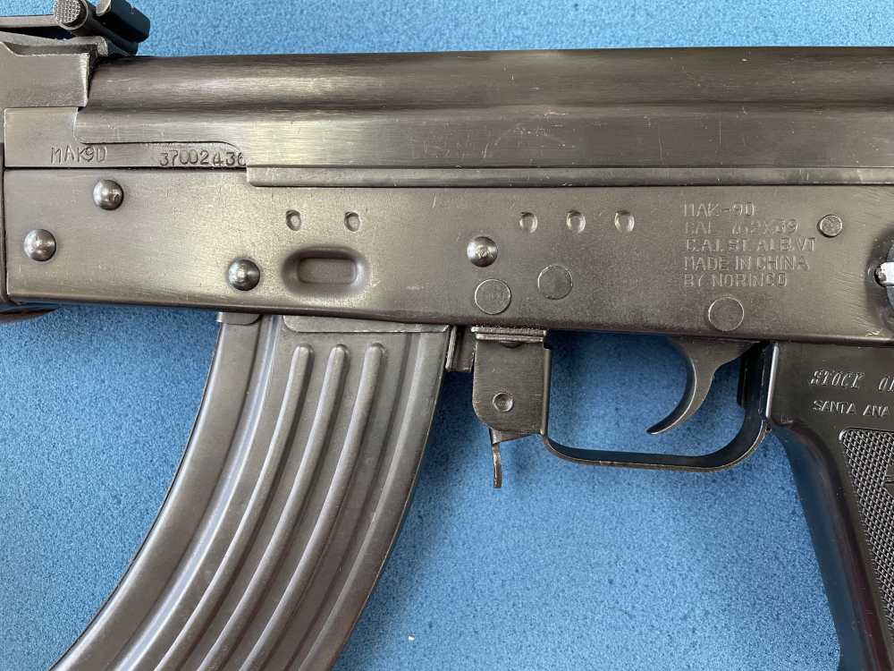 Norinco MAK90, 7.62X39 Semi Auto Rifle, 2 New Metal Mags, Penny Auction-img-2