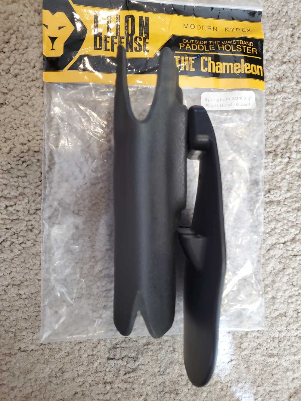 Liion Defense Chameleon OWB Kydex holster for Springfield Armory 3.8"-img-6