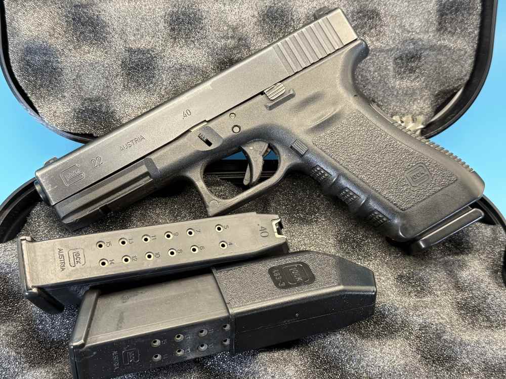 Glock 22 Gen 3 .40 S&W G22 Gen3 40S&W Police Trade In-img-0