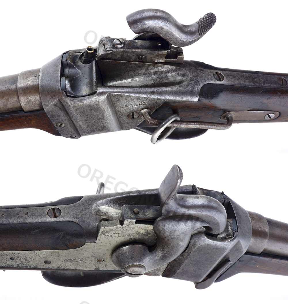 SHARPS NEW MODEL 1863 CARBINE .52 CALANTIQUE MFG 1864 NO FFL SN# 935888-img-2