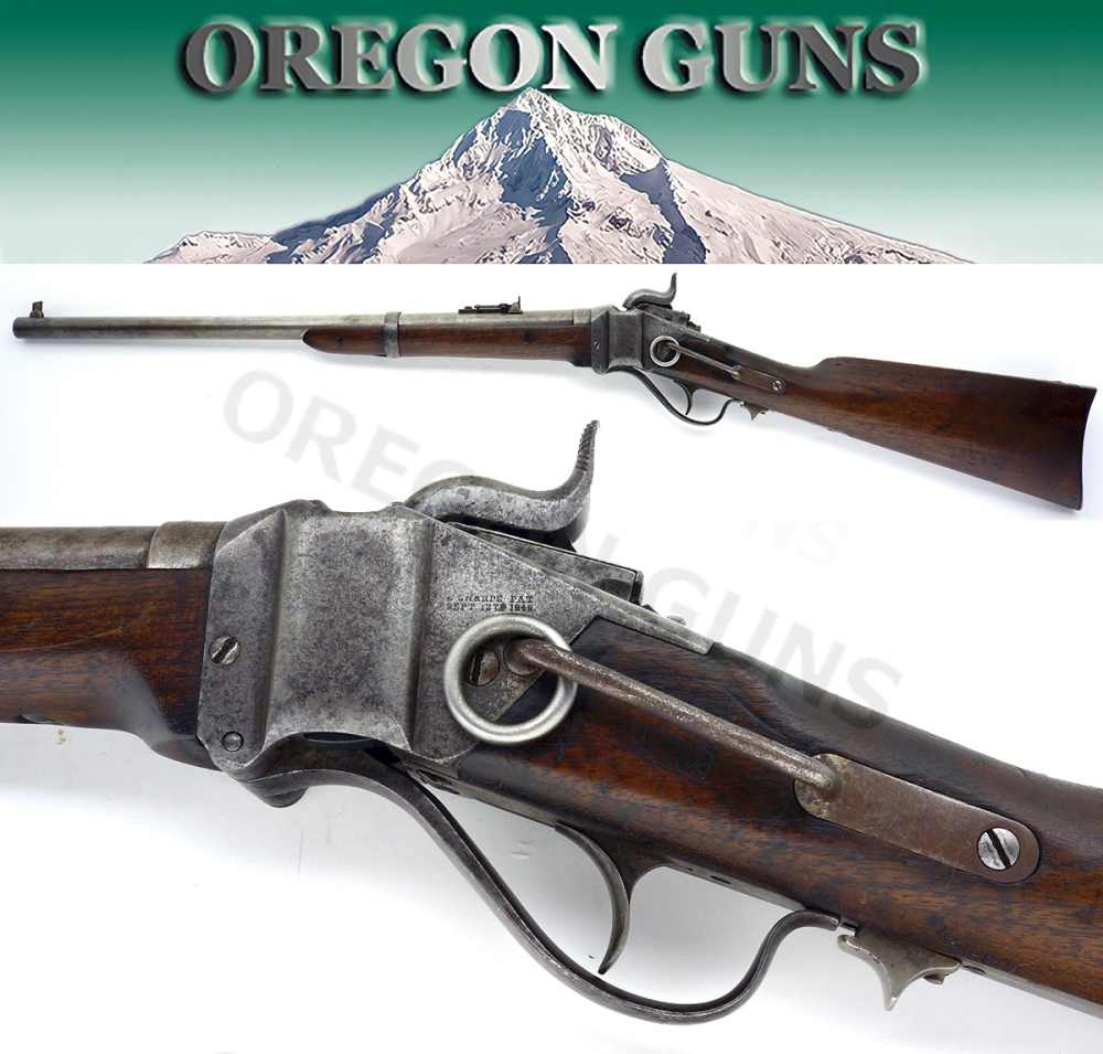 SHARPS NEW MODEL 1863 CARBINE .52 CALANTIQUE MFG 1864 NO FFL SN# 935888-img-0