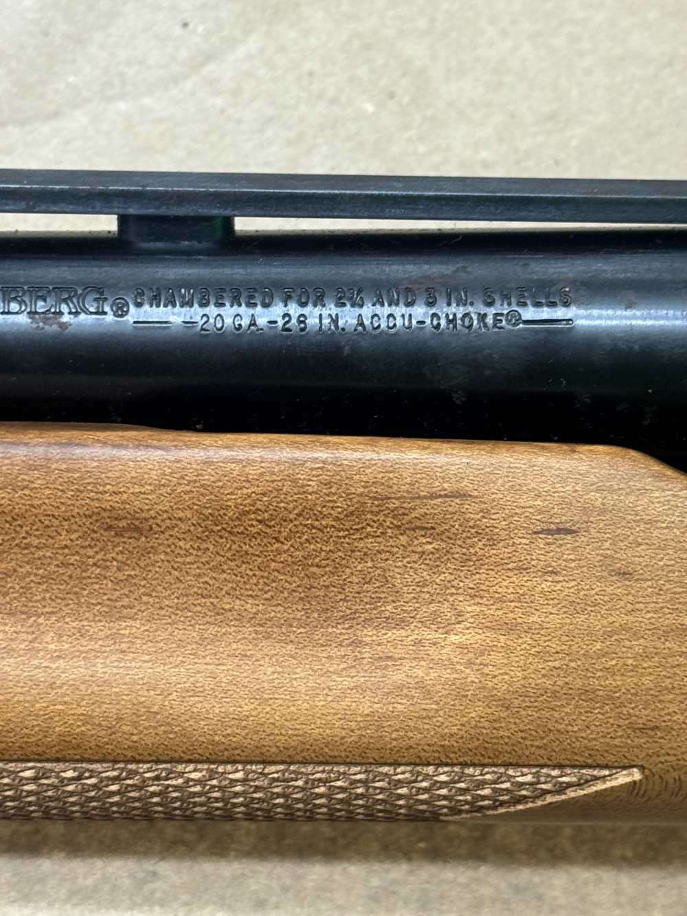 Mossberg 500C 20 ga Pump Shotgin GOLD TRIGGER 26" barrel -img-13
