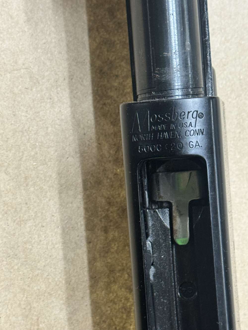 Mossberg 500C 20 ga Pump Shotgin GOLD TRIGGER 26" barrel -img-15