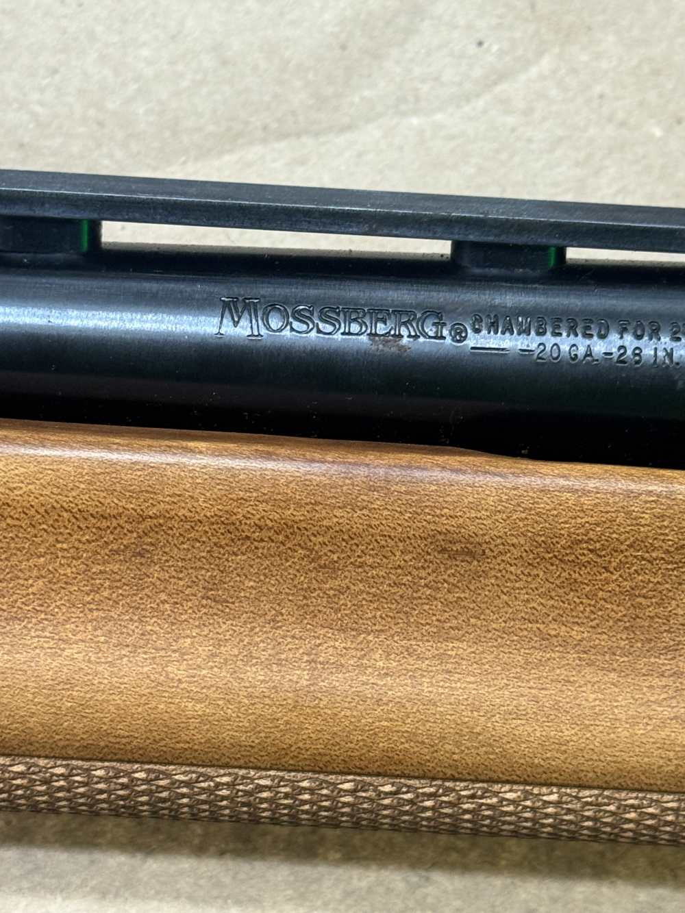 Mossberg 500C 20 ga Pump Shotgin GOLD TRIGGER 26" barrel -img-12