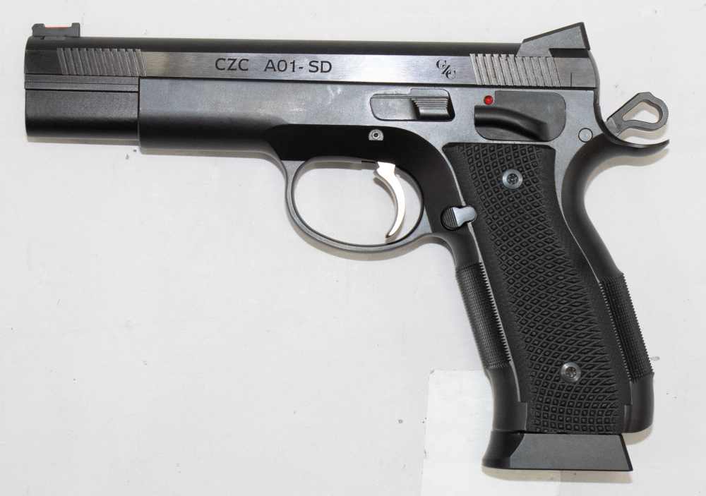 CZ-USA CZ Custom A01-SD 9mm 4.93" 91732 Matte Black MFG 2019-img-13