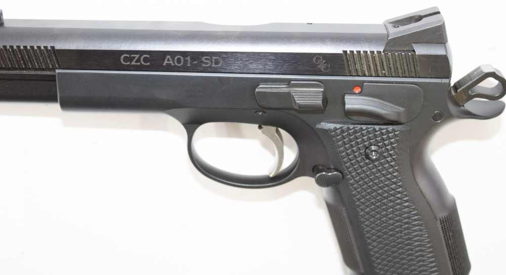 CZ-USA CZ Custom A01-SD 9mm 4.93" 91732 Matte Black MFG 2019-img-14