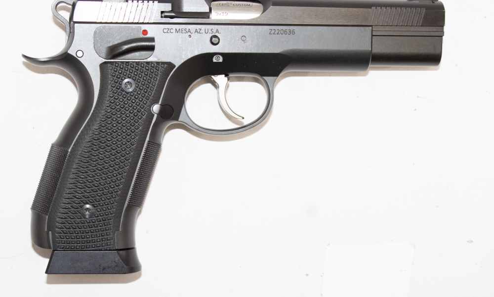 CZ-USA CZ Custom A01-SD 9mm 4.93" 91732 Matte Black MFG 2019-img-7