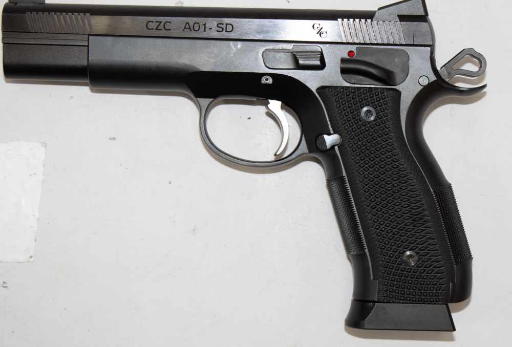 CZ-USA CZ Custom A01-SD 9mm 4.93" 91732 Matte Black MFG 2019-img-1