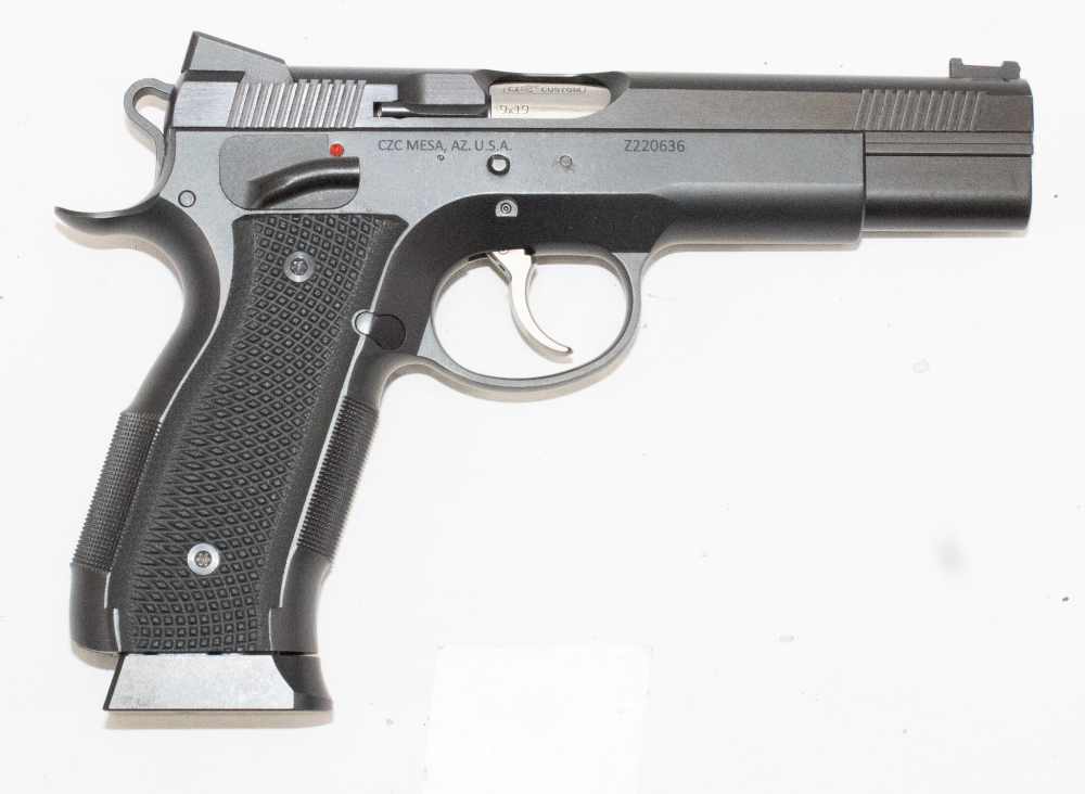 CZ-USA CZ Custom A01-SD 9mm 4.93" 91732 Matte Black MFG 2019-img-0