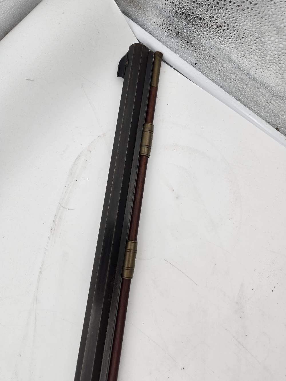 Thompson Center Hawken Rifle 50 Cal Muzzleloader Brass Trim-img-4