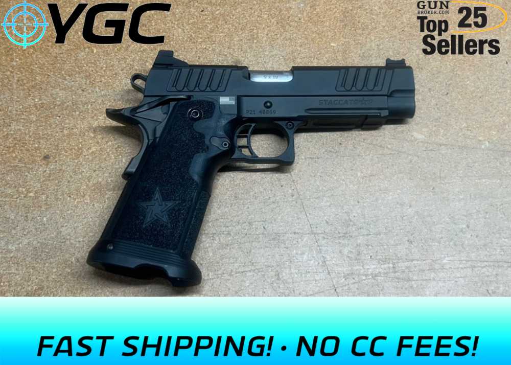 RANGE USE Staccato P Stainless Barrel, No Slide Cuts-img-1