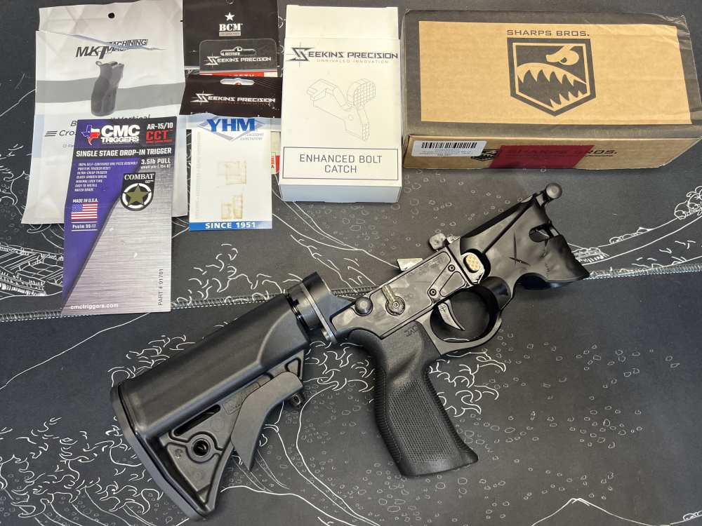 LOWER RECEIVER (Multi) Sharps Bros AR15 Over Throw -CWRAY-img-38