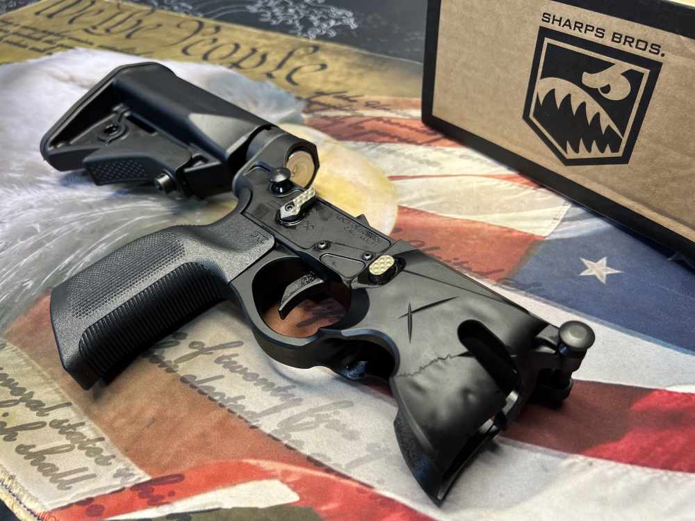 LOWER RECEIVER (Multi) Sharps Bros AR15 Over Throw -CWRAY-img-13