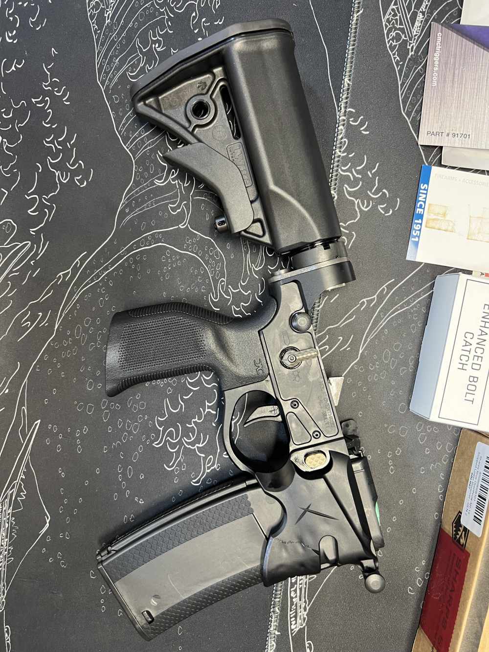 LOWER RECEIVER (Multi) Sharps Bros AR15 Over Throw -CWRAY-img-34