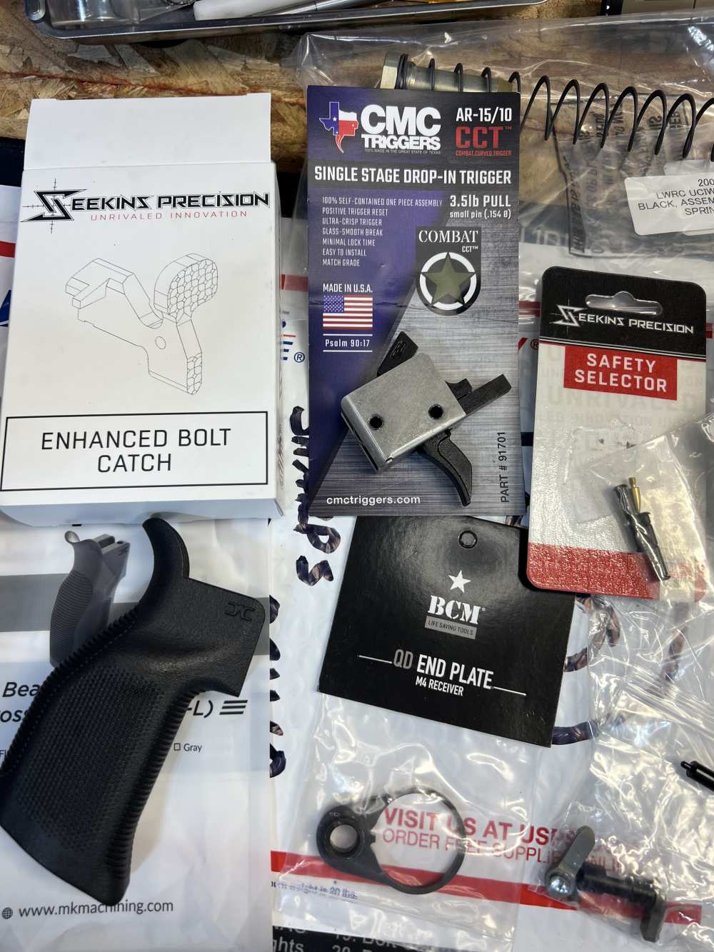 LOWER RECEIVER (Multi) Sharps Bros AR15 Over Throw -CWRAY-img-41