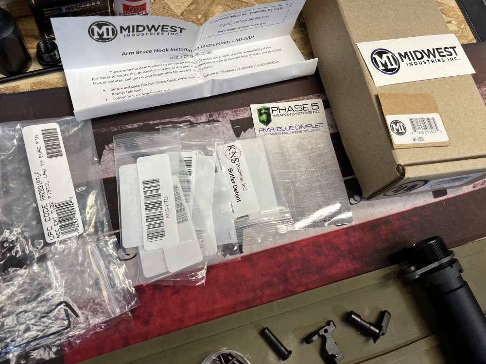 LOWER RECEIVER (Multi) KF-15 KAK Complete Lower AR15 Pistol -CWRAY-img-16