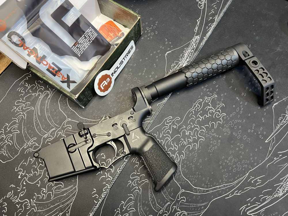 LOWER RECEIVER (Multi) KF-15 KAK Complete Lower AR15 Pistol -CWRAY-img-4