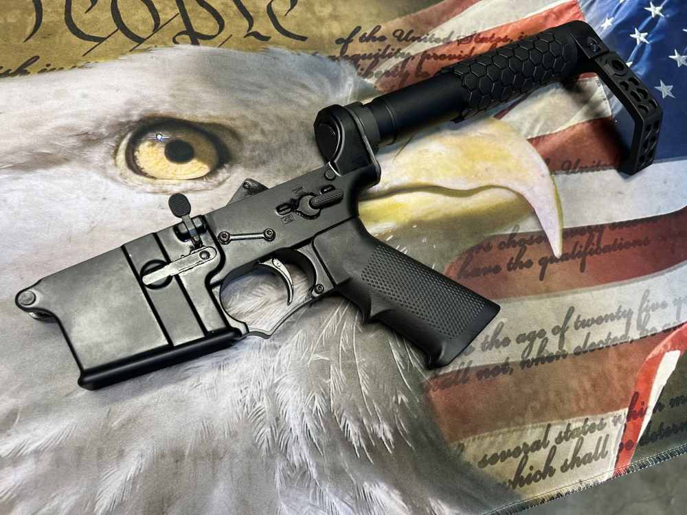 LOWER RECEIVER (Multi) KF-15 KAK Complete Lower AR15 Pistol -CWRAY-img-13