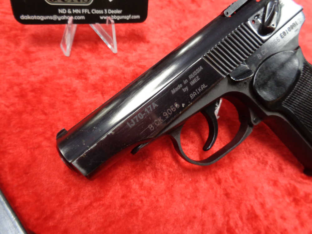 IMEZ Russian Makarov IJ70 17A 380 ACP Izhevsk Baikal Semi Auto Russia TRADE-img-10