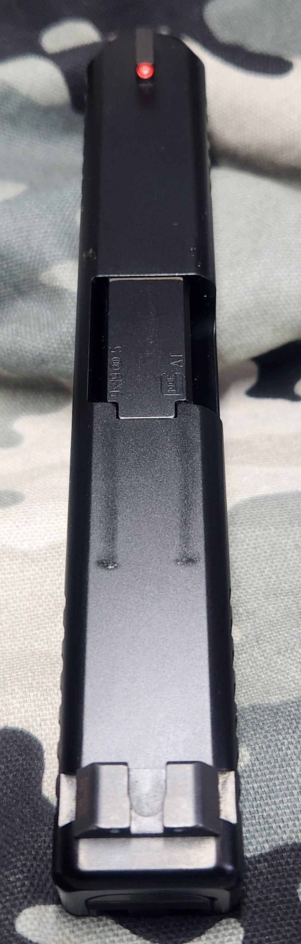 Glock 45 Complete Slide 9MM Night Sights 815 Used Discontinued -img-4