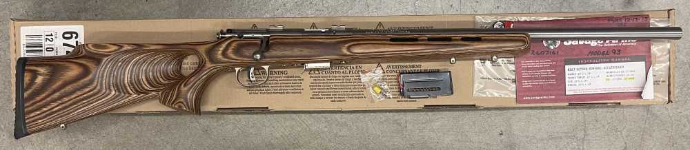 Savage Model 93 BTVSS 22 Magnum with box-img-0