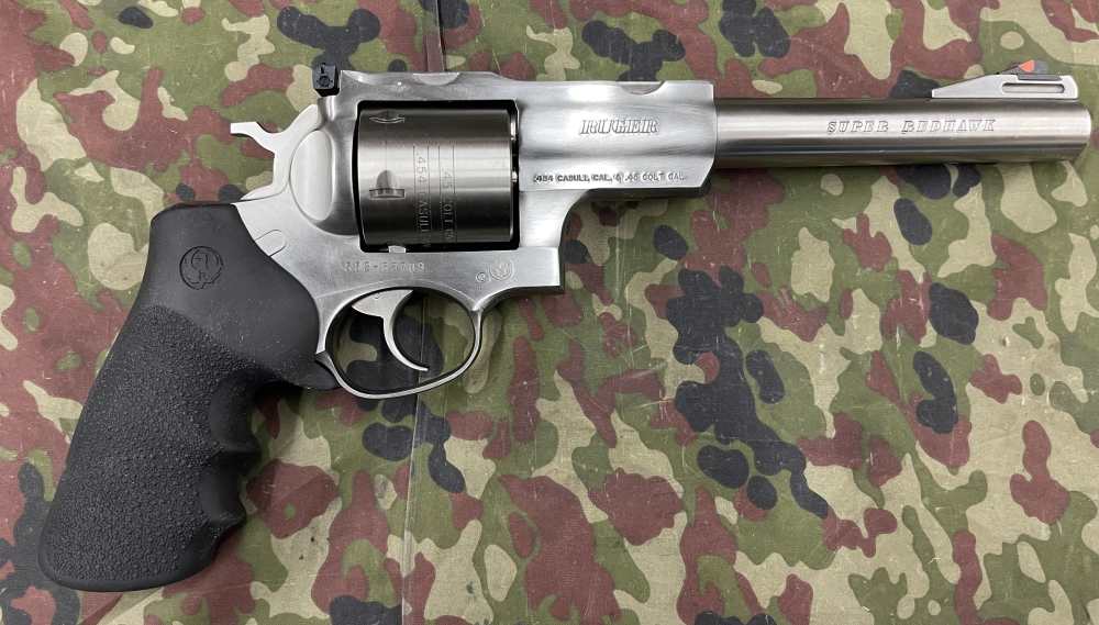 Ruger Super Redhawk 454 Casull 7 Inch Barrel Looks New in Box Stainless-img-9