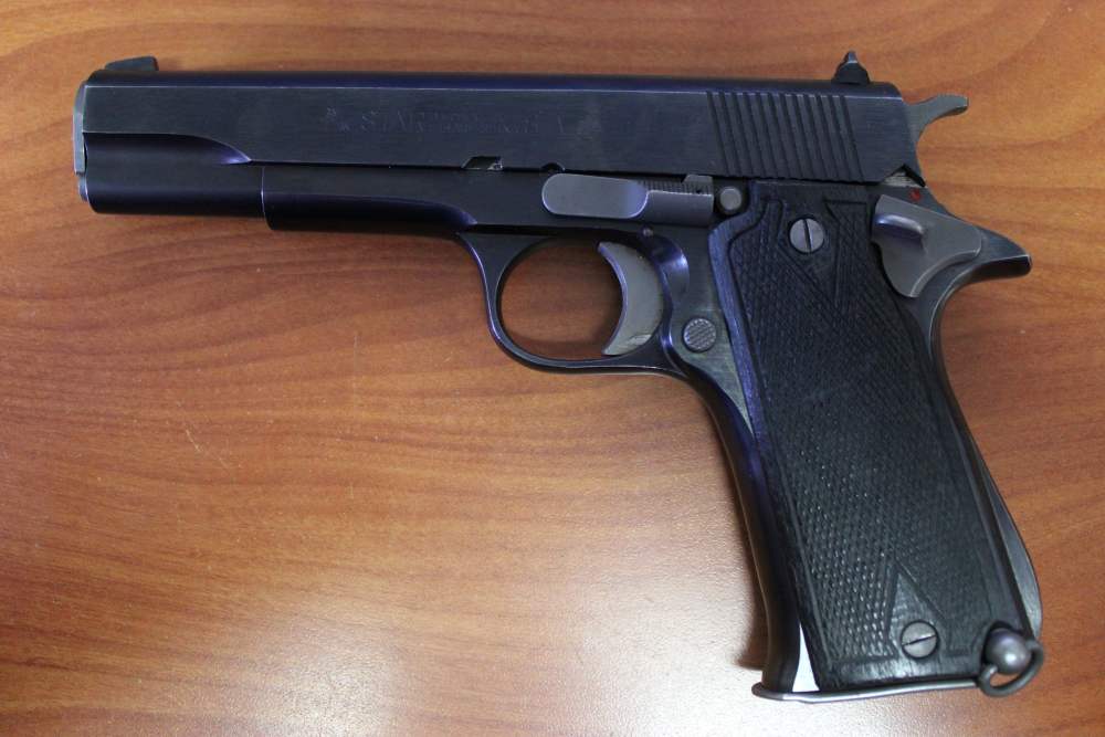 Star Model BS 9mm Pistol W/ Box & 3 Mags 5" Barrel-img-6