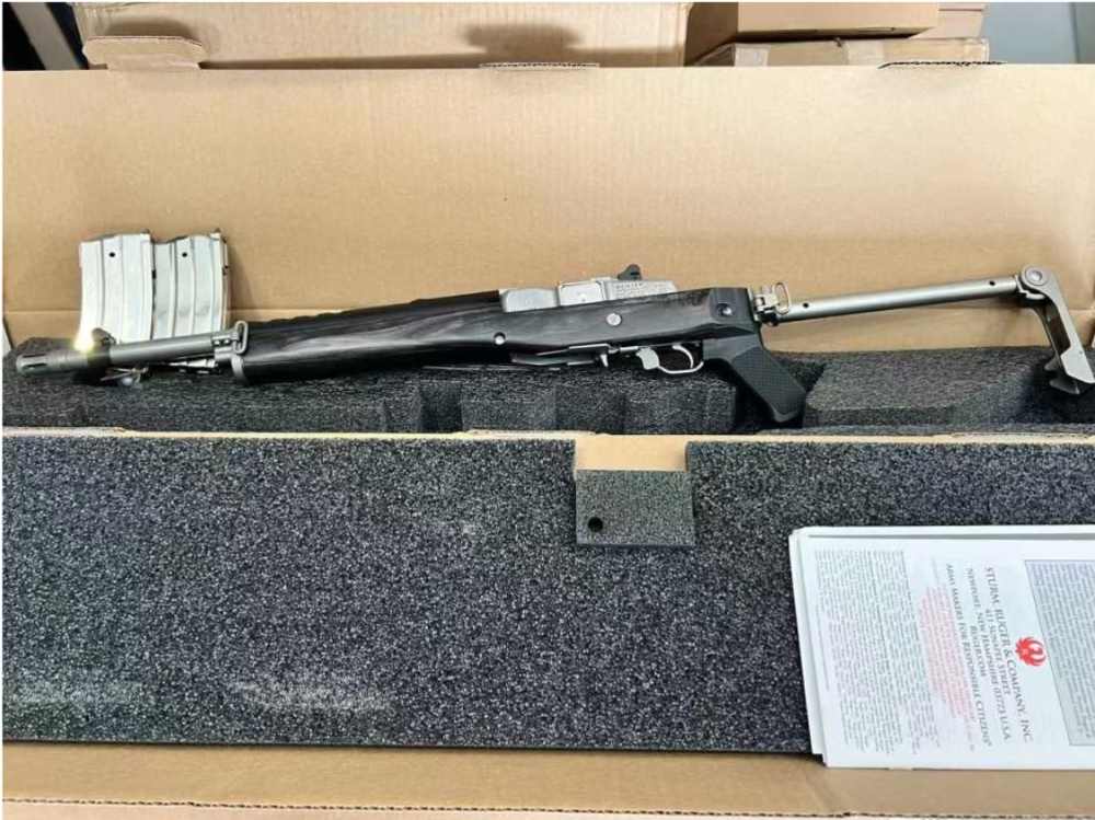 Ruger MINI-14 Tactical 300 BLK 16.12" 20-RD Semi-Auto Rifle-img-1