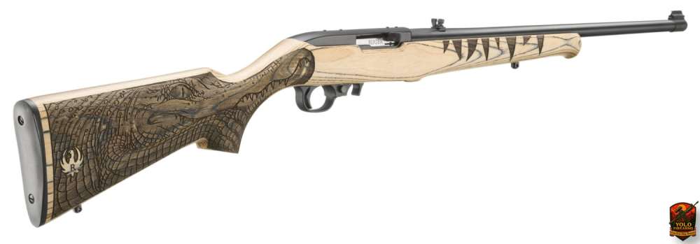 Ruger 10/22 Gator Engraved TALO Exclusive, 18.5",  .22 LR Rifle, 10RD-img-2
