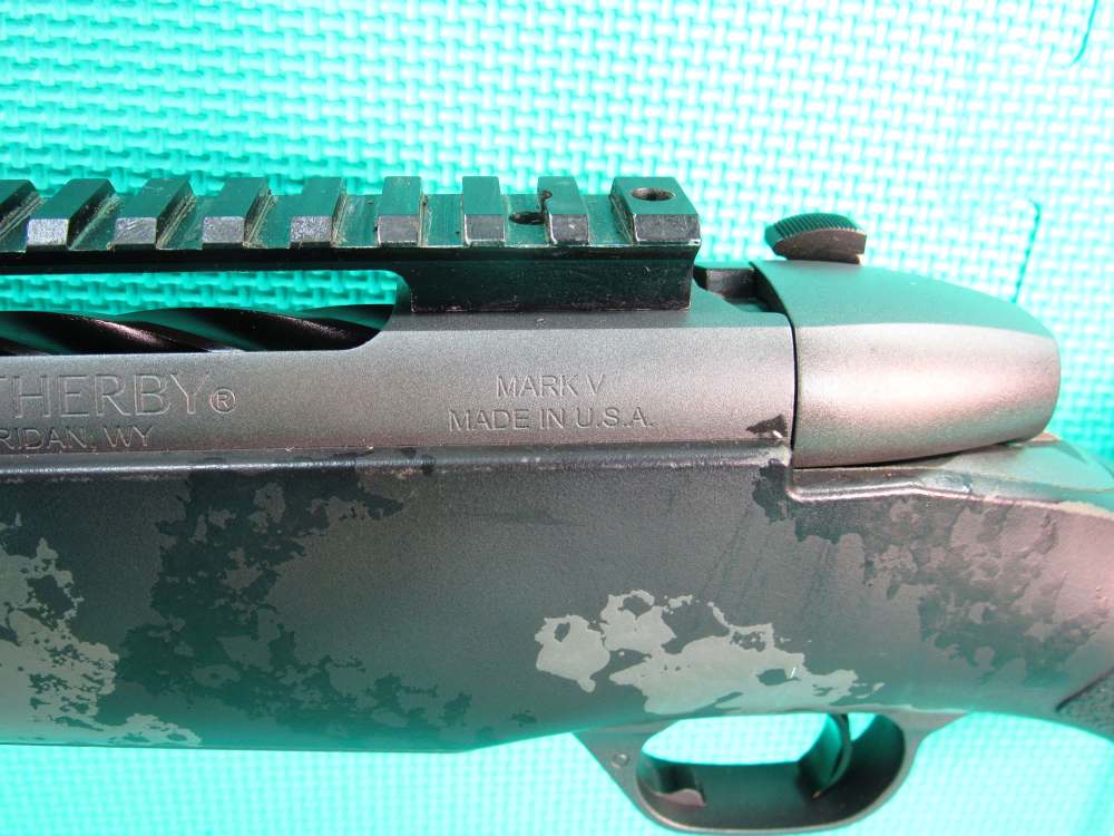 Weatherby Mark V Live Wild Carbon 28 Nosler Gray 26” Bolt Action Very Nice!-img-18
