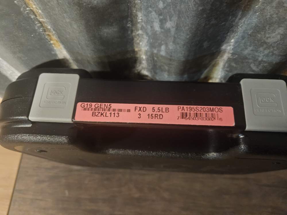 Glock 19 Gen5 MOS 9mm – NIB-img-2