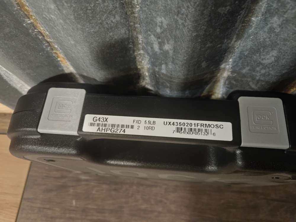 Glock 43X MOS TALO Optic Edition with Shield RMSc – NIB-img-4