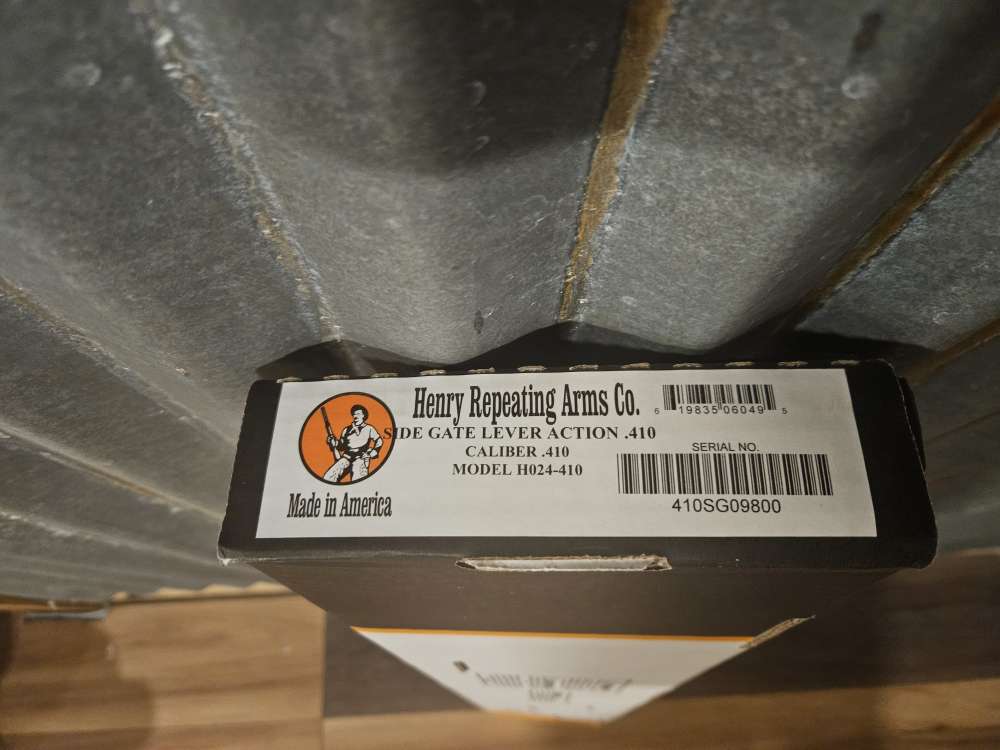 Henry Side Gate Lever Action .410 Bore Shotgun - NIB-img-3