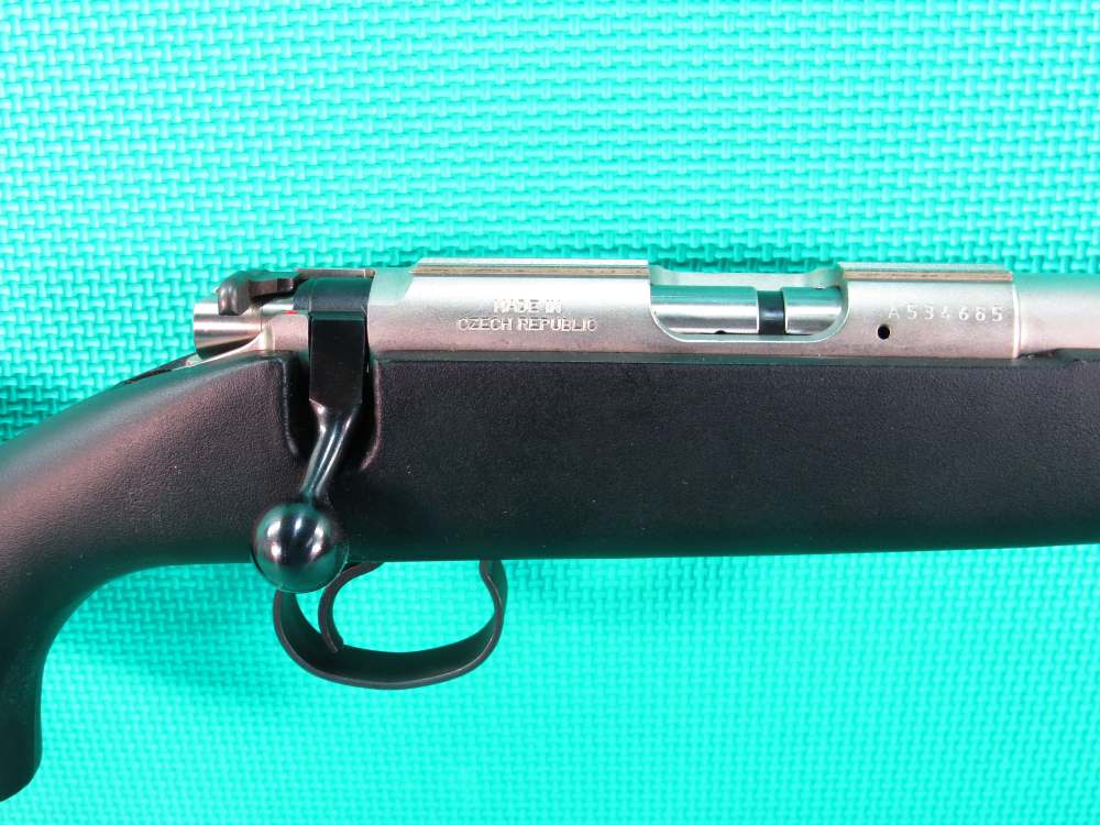 Rare CZ USA Model 452 Style Nickel 22” Bolt Action w/ Factory Box Nice!! -img-10