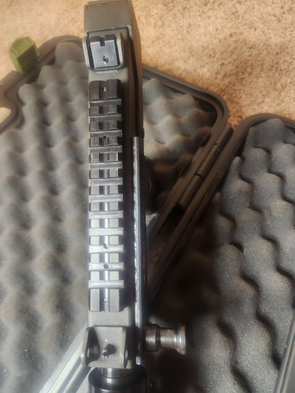 early MPA Masterpiece Arms Defender 9mm SIDE CHARGING HANDLE MAC 10 mpa30-img-4