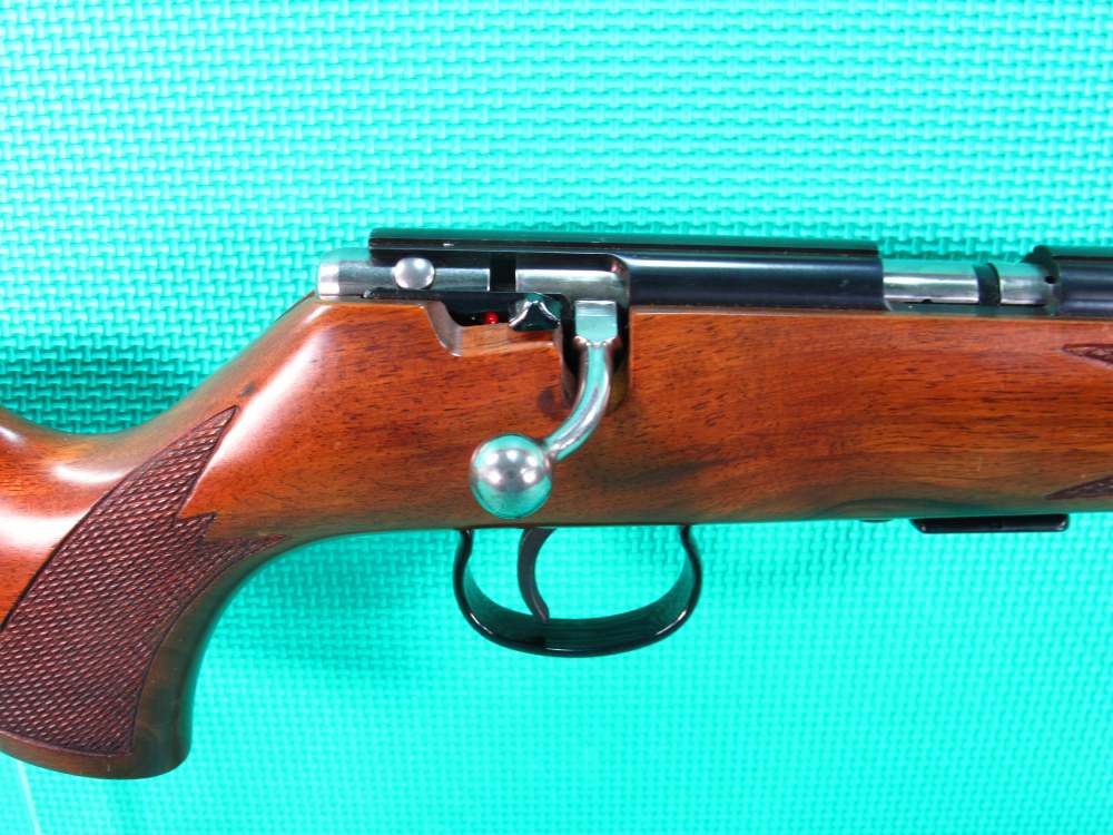 Anschutz Model 1415-1416 Bolt Action 22 LR Blued 22" Open Sights Very Nice!-img-4