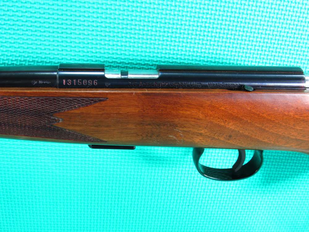 Anschutz Model 1415-1416 Bolt Action 22 LR Blued 22" Open Sights Very Nice!-img-14
