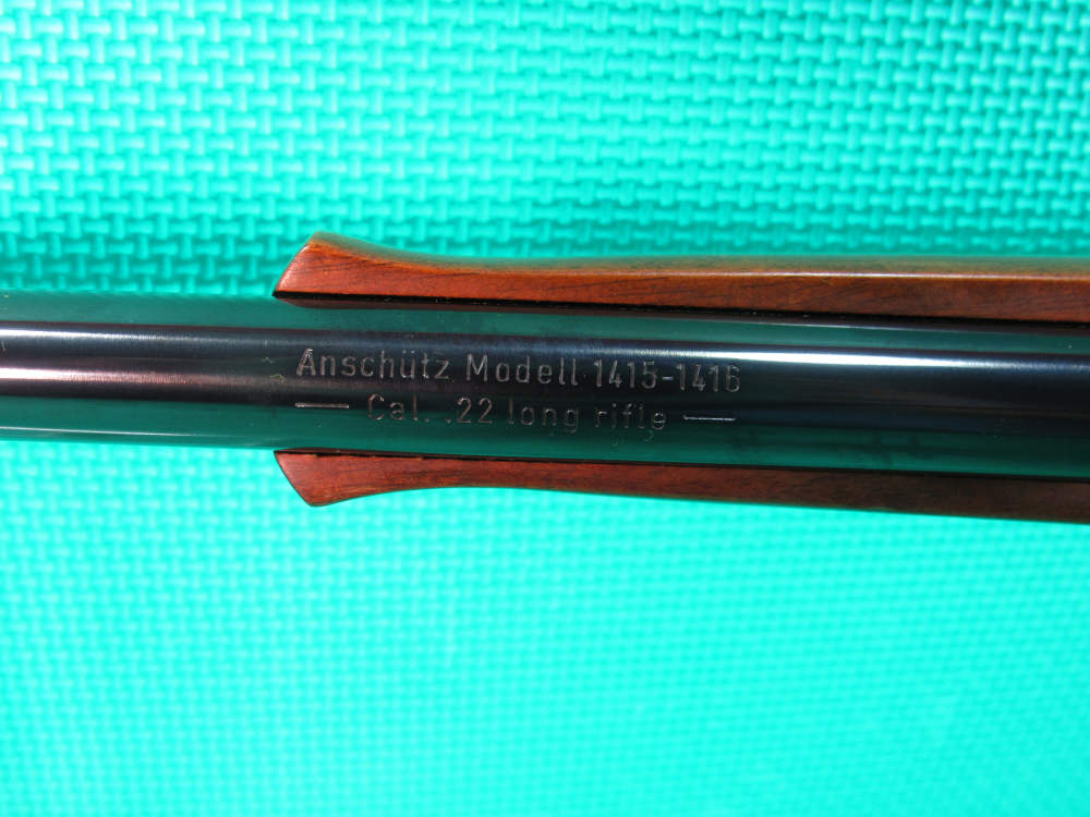 Anschutz Model 1415-1416 Bolt Action 22 LR Blued 22" Open Sights Very Nice!-img-34