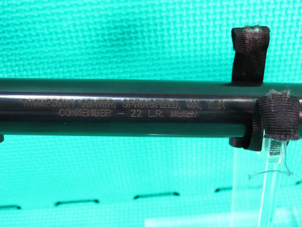 Rare Thompson Center Contender Heavy Rifle Barrel 22LR Match 23" Nice     -img-7