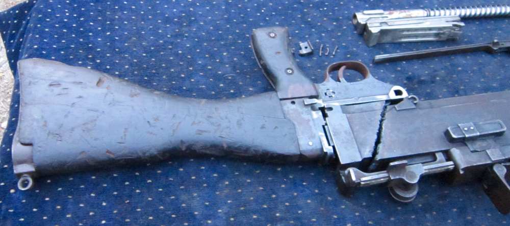 WW2 Vickers Berthier LMG parts kit, good barrel, bipod, mags,payments avail-img-26