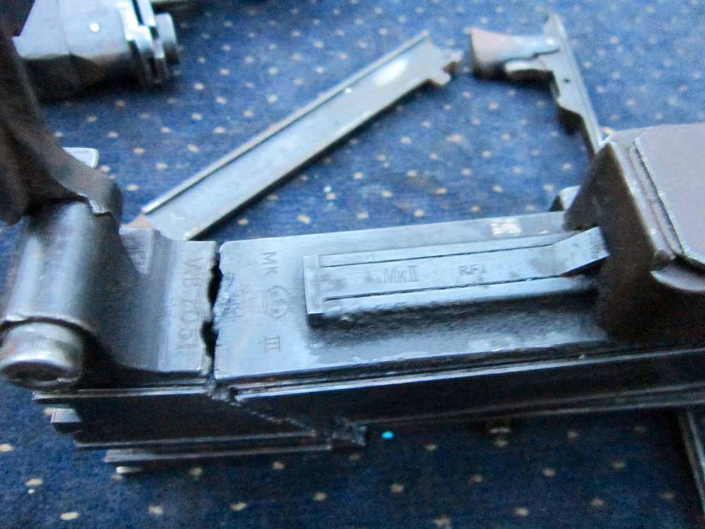 WW2 Vickers Berthier LMG parts kit, good barrel, bipod, mags,payments avail-img-37