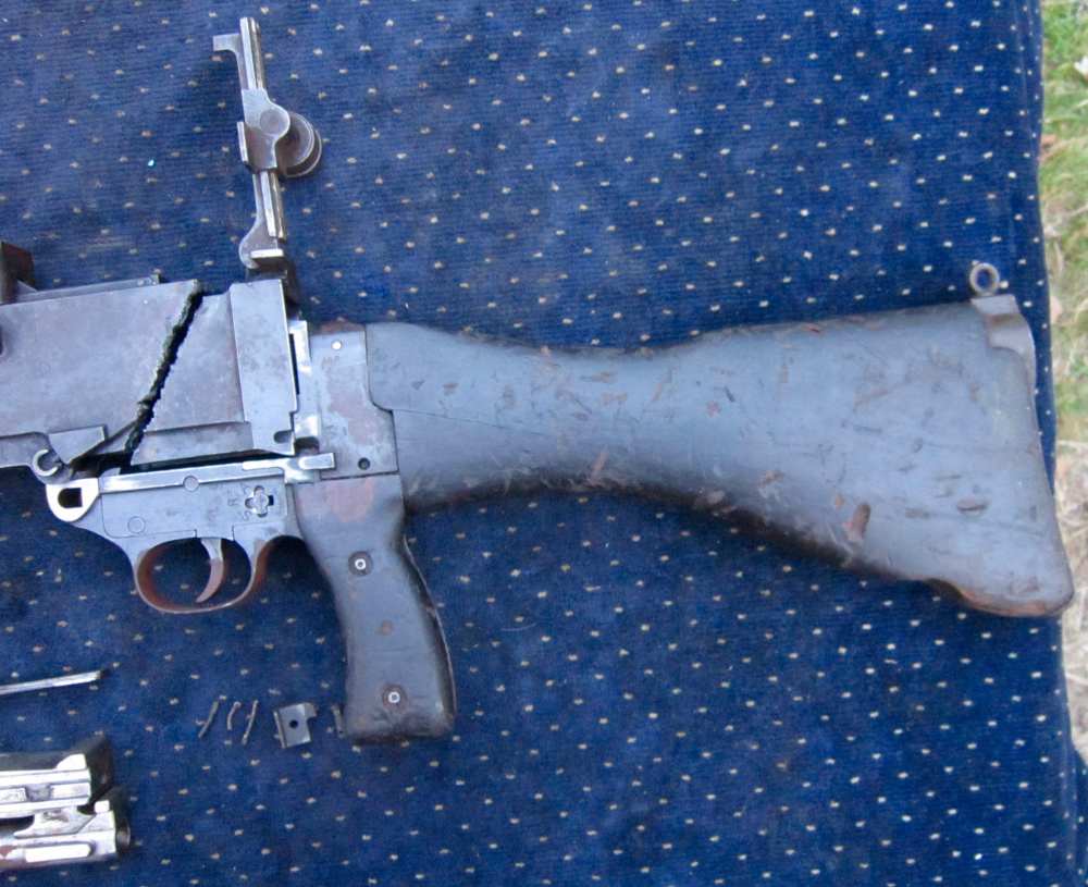 WW2 Vickers Berthier LMG parts kit, good barrel, bipod, mags,payments avail-img-14